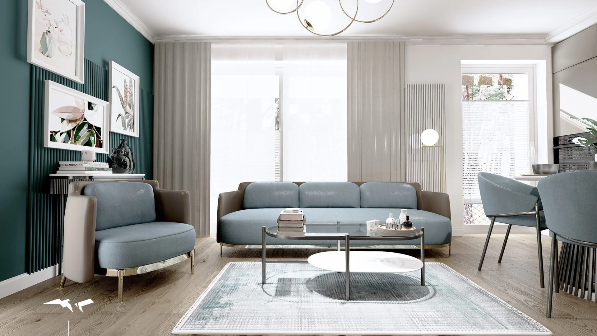 Projekt apartamentu na wynajem